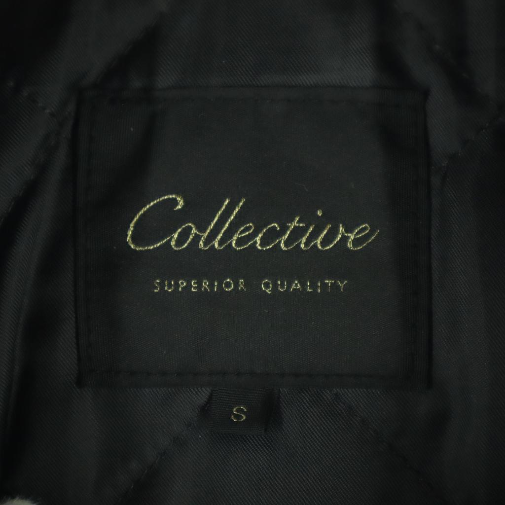 Collective Long Sleeve Leather Single Riders Jacket S Black Sheep Leather Women Used