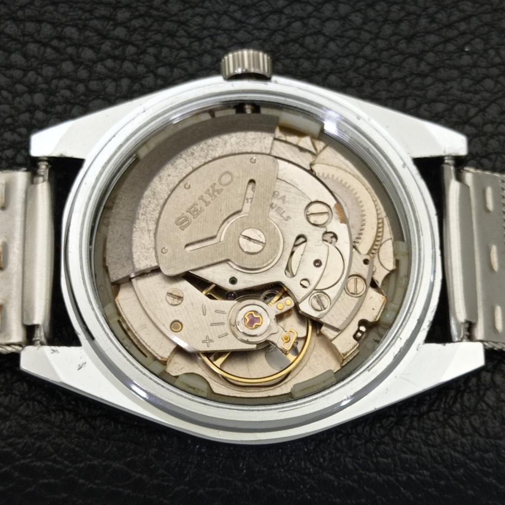 JAPAN VINTAGE REFURBISHED SEIKO 5 AUTOMATIC 6309A MENS SILVER WATCH A441181-4 Sk-a441181