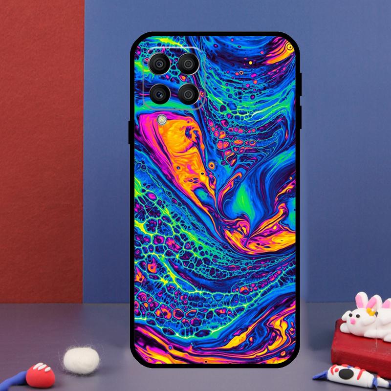 Psychedelic trippy abstract art For Samsung Galaxy M33 M13 M23 M53 M15 M55 M31 M51 M14 M34 M54 M20 M30s M32 M52 Phone Case