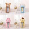 Cute Japanese Star Sailor Moon Plush Pen Holder Pencil Case For Girls' Stationery Storage, Transparent Gift Bag