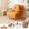 Cream Multi-Functional Folding Sofa Bed for Small Spaces