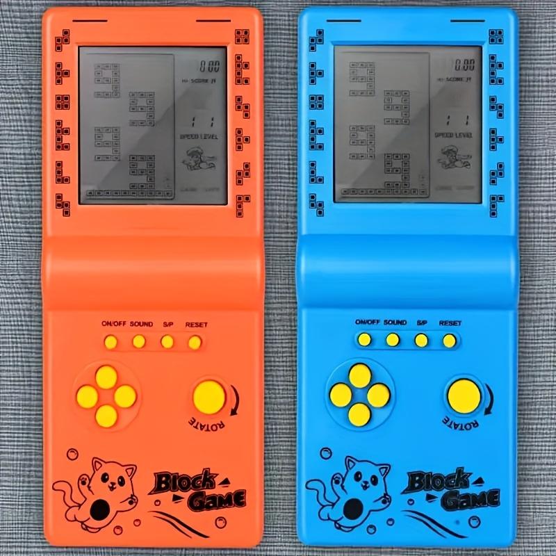 This Classic Tetris Handheld Game Console Offers a Portable, Multi-game Experience and Is the Ideal Gift for Game Enthusiasts.