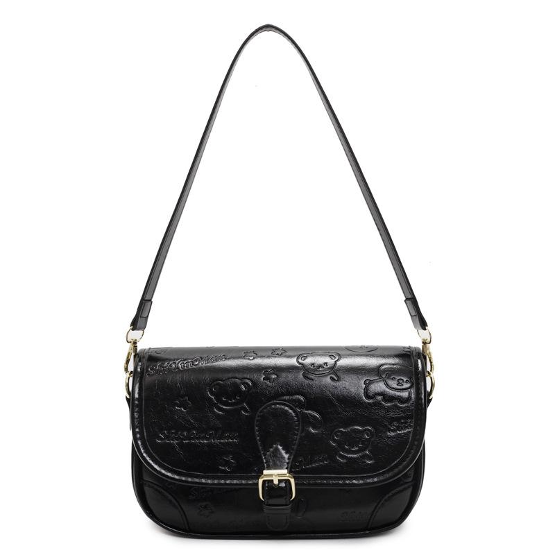 Bag women's 2025 spring and summer new Korean version trendy fashion small square bag niche high-end simple casual messenger bag