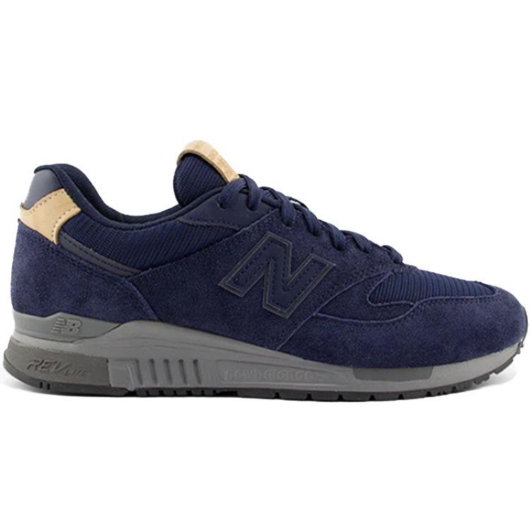 New Balance Nb 840 Fabric Leather Low Top Men Sneaker Navy ML840GRB