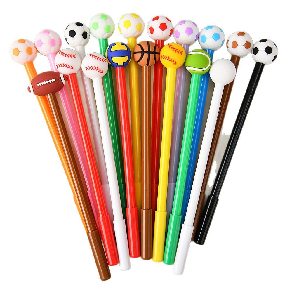 1 Pc Football, Basketball, Rugby Pen Fluent Writing Suitable for Office Work, Brushing Questions, Signing Writing, Diaries, Notes, Student Classroom