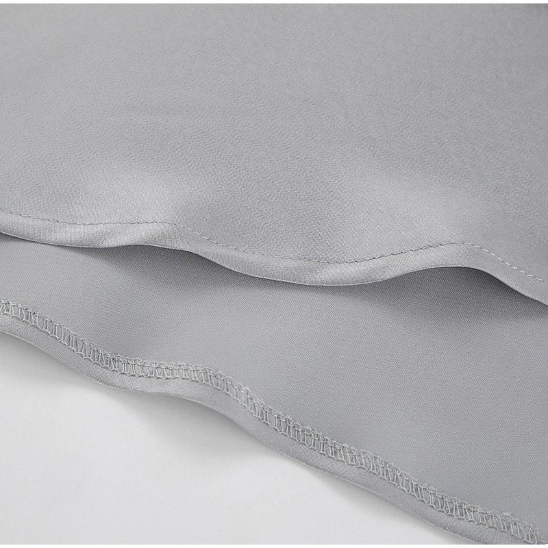 Элегантная офисная юбка-рыбий хвост с завязками на высокой талии — фото 10