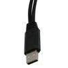 Usb 2.0 A Male To 2 Dual Female Jack Y Splitter Hub Power Cord Adapter Cable