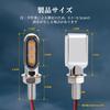RACEAST Motorcycle Turn Signal General Purpose LED High Brightness 12V
