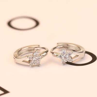 Temperament Women's Imitation Earrings Earrings for Women's Earrings Cute Snowflake Earbud Earrings