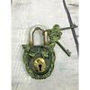 Brass Lion Home Garden Padlock with 2 Keys