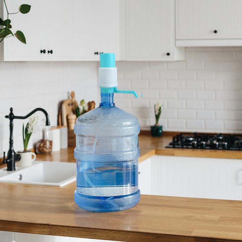 5 Gallon Water Bottles Pump Manual Hand Pressure Drinking Fountain Pressure Pump Water Press Pump