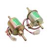 2 Packs Electric Fuel Pump Universal Inline Low Pressure Gas Diesel HEP-02A 12V