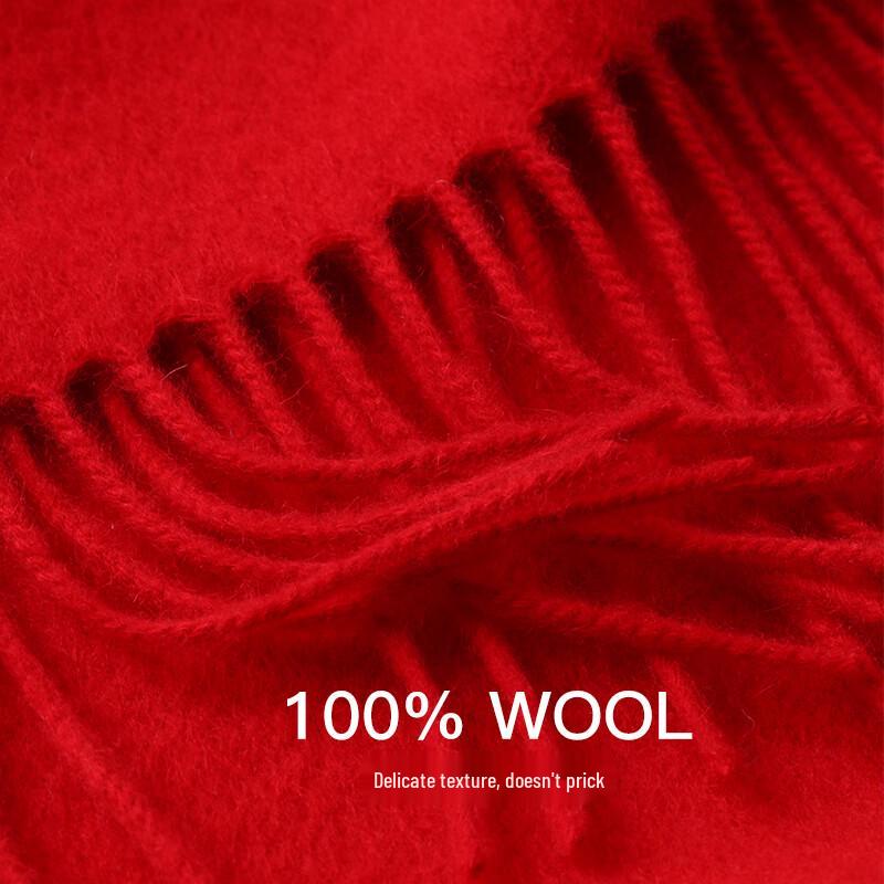 Hengyuanxiang Women's Warm Wool Scarf