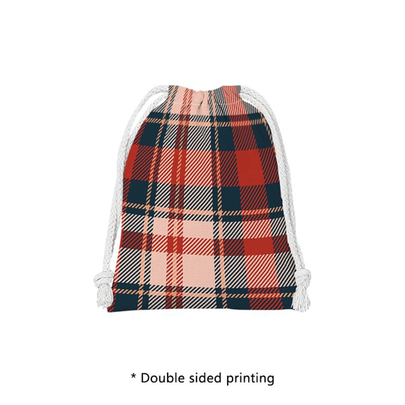 Portable Cross-Border Jewelry & Cosmetics Drawstring Storage Bag Small: 14*16cm