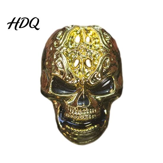 Car Vent Freshener Gift Halloween Air Clip, Metallic Skull Bat Auto Clip Purifier Charm, Cool Aroma Diffuser for Gothic Truck Interior Accessories