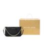 New MICHAEL KORS Jet Set Cow Leather Shoulder Bag Crossbody Bag Women's Black 35S0GTVU6L-BLACK