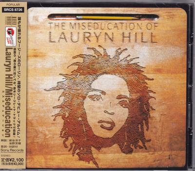 CD LAURYN HILL - Miseducation SRCS8726 Sony Records 1998 Japan ObiRap & Hip-Hop/R&B Used