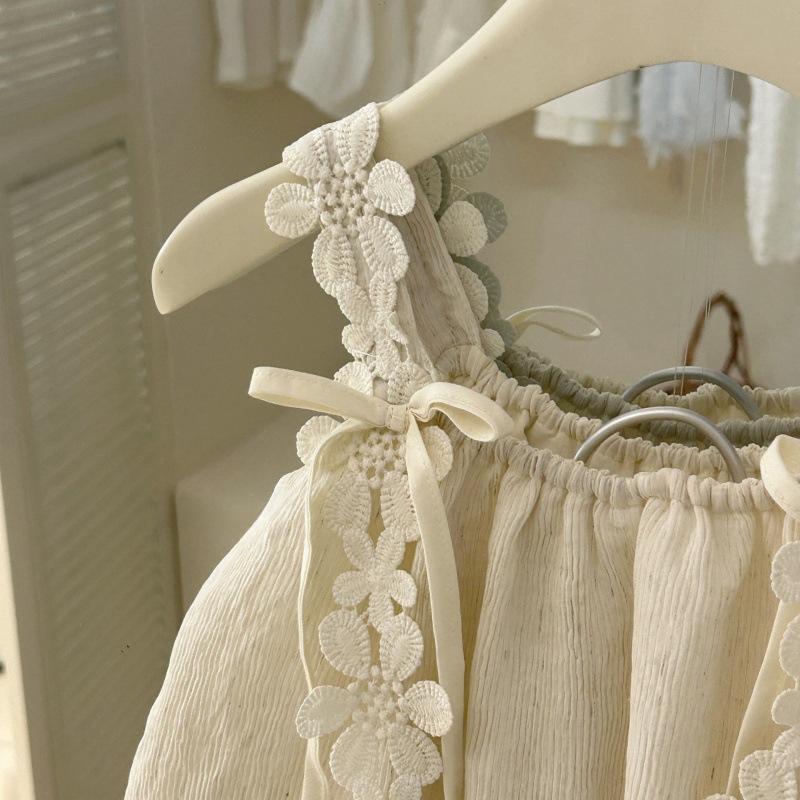 Girls Summer Spaghetti Strap Dress Korean Princess Sweet Fashion Dress