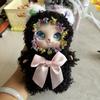 Hanging Ornaments Plush Doll Pendant Fluffy Bag Charm Creative Bear Keychain  Gifts