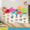 Kindergarten Back-to-School Classroom Ceiling Banners & Decorations