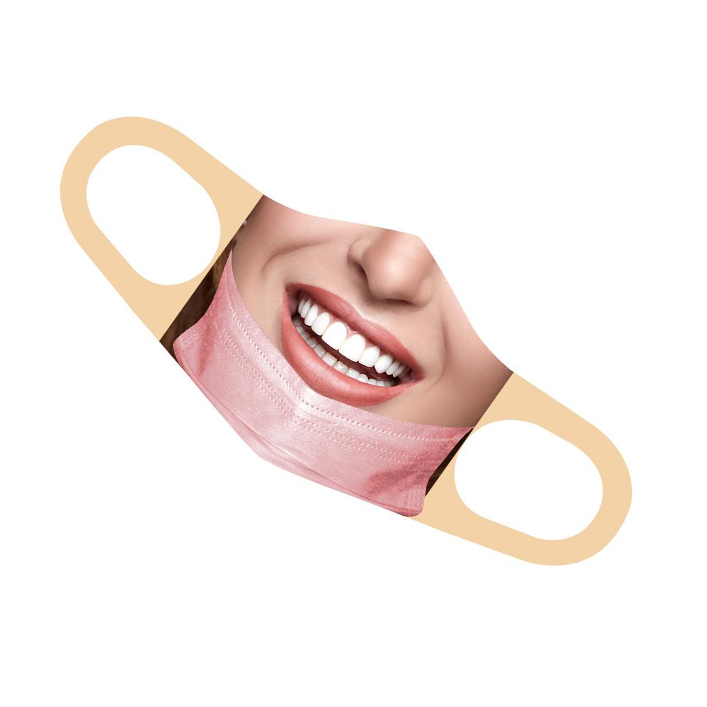 

Защитная маска для рта из забавной моющейся ткани для вечеринок, эластичная защитная маска для лица с принтом для верховой езды