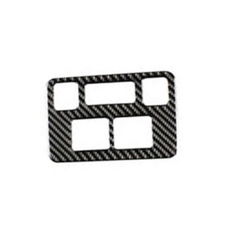 For Subaru Forester 2014-2018 Real Carbon Fiber Driver's Side Dash Control Cover