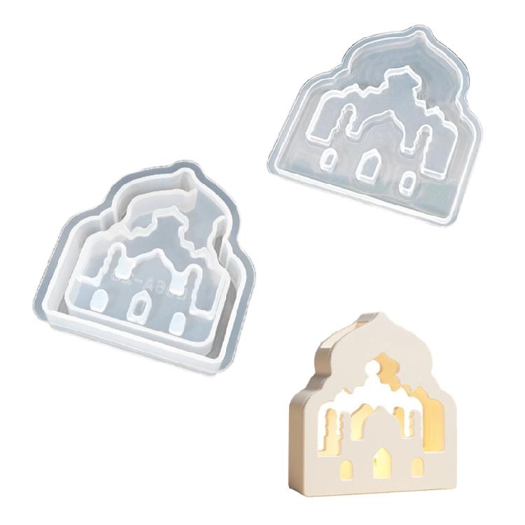 Sturdy Silicone House Mould Home Accessory for Stylish Keychain Creation Elegant Set for Customized Jewelry Gifts