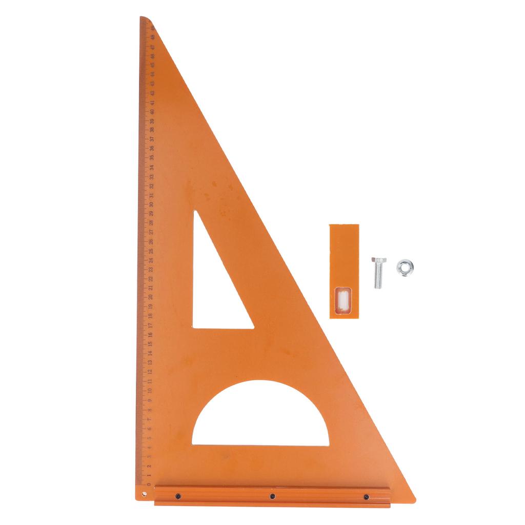 Carpenter Square Ruler 50x30cm Engineering Plastic Plate 90 Degrees  Right Angle Triangle Square Carpenter