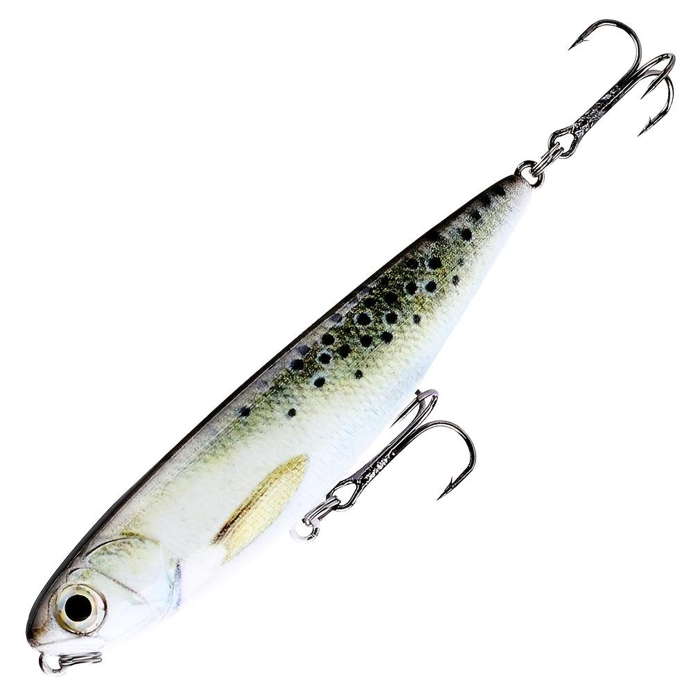 9cm 11.8g Topwater Floating Pencil Lure Realistic Artificial Bait Surface Fishing Lure for Freshwater Bass