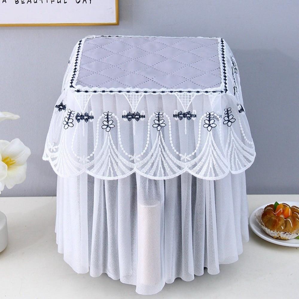 Lace Air Fryer Dust Cover Pastoral Style Cooker Protector Appliances Dustproof Cover Air Fryer