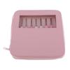 9pcs/set Handle Pink Crochet Hook Set Aluminum 1.0-10mm Knitting Needles Weave Craft Yarn Crochet Medium Roving Sewing Tools Kit