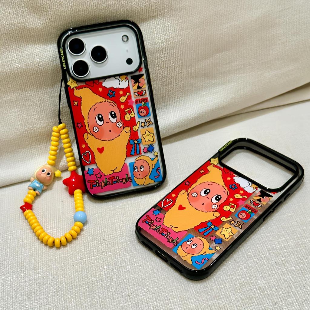 Etui na iPhone 16 Pro Max Starry People – Kompatybilne z Apple 14/15, 17 Pro Etui Ochronne dla Kobiet