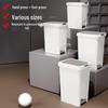 Large Trash Can with Foot Pedal and Lid for Bedroom, Living Room, Dorm, Bathroom, Kitchen, and Toilet.