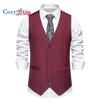 Cozy Up menns fritidsdress dress vest Slim Fit Business Formell vest vest