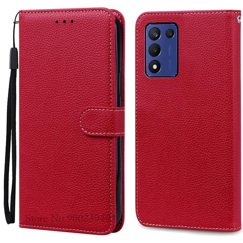 For Realme Q3S Case Flip Leather Wallet Cover For Realme Q3s Case Soft Silicone Book Wallet For Realme Q3s Cover Coque Fundas
