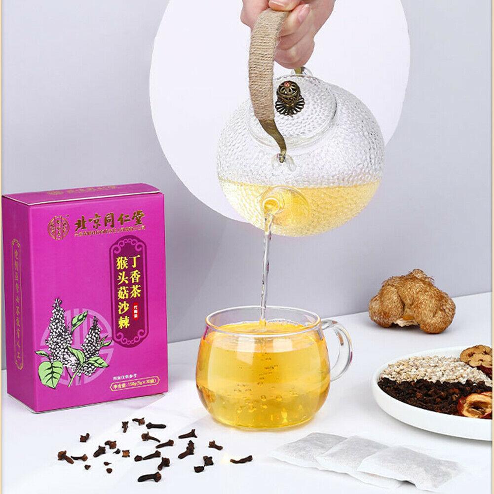 Tongrentang Hericium Erinaceus Seabuckthorn and Clove Tea Stomach Nourishing Tea Health Tea