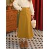 Zhang Jiayuan Retro A-line Suit Skirt for Women, Mid-length Versatile Style #S15069