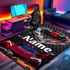 Custom Name Personalized Chevrolet Corvette Print Carpet, Versatile Home Decor Rug, for Playroom, Apartment, Balcony, Entryway, Hallway Gift