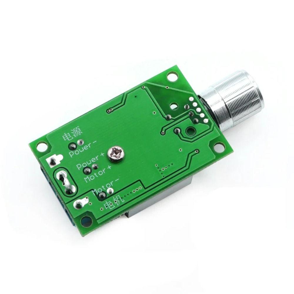 Plastic PWM Motor Controller Adjustable Speed Speed Control Switch LED Light