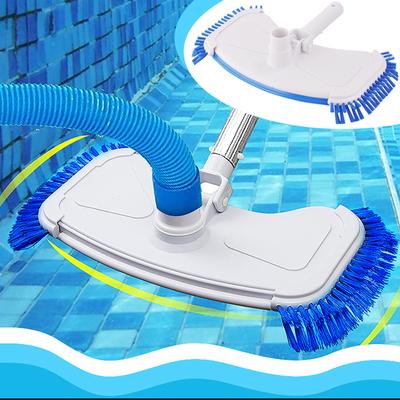 Swimming Pool Suction Head, Reinforced Suction Head With Side Brush Manual Suction