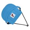 Pet Baseball Hat Adjustable Summer Stylish Dog Outdoor Sunbonnet with 2 Ear Holes for Outdoor Camping Travel
