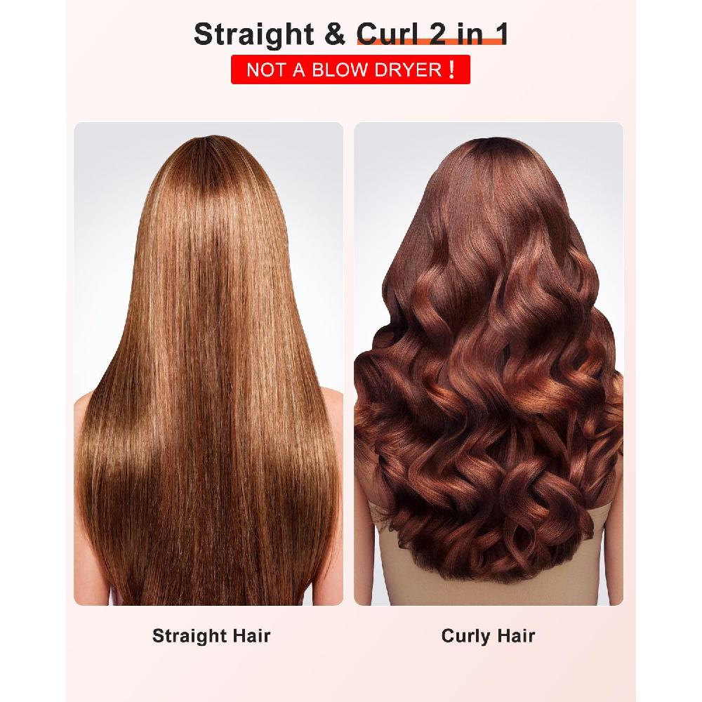 Thermal Brush For Blowout Look, 38 Mm Heated Round Brush, Curling