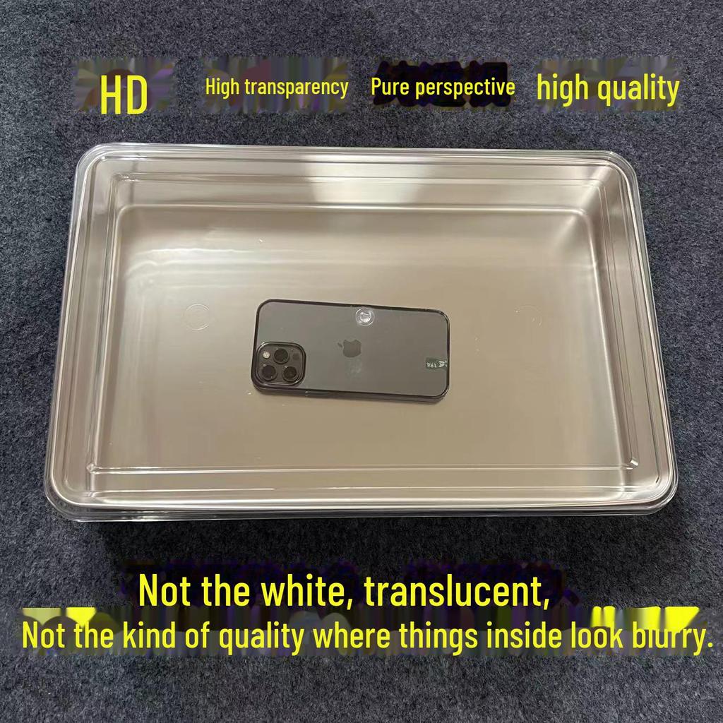 Square Stainless Steel Tiramisu Cake Mold and Deep Plate Set