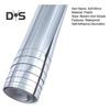 100/200CM Soft Wall Mirror Waterproof Self-Adhesive Full Body Mirror Sheet Shatterproof Living Room Bedroom Bathroom Decoration Mirror Sticker