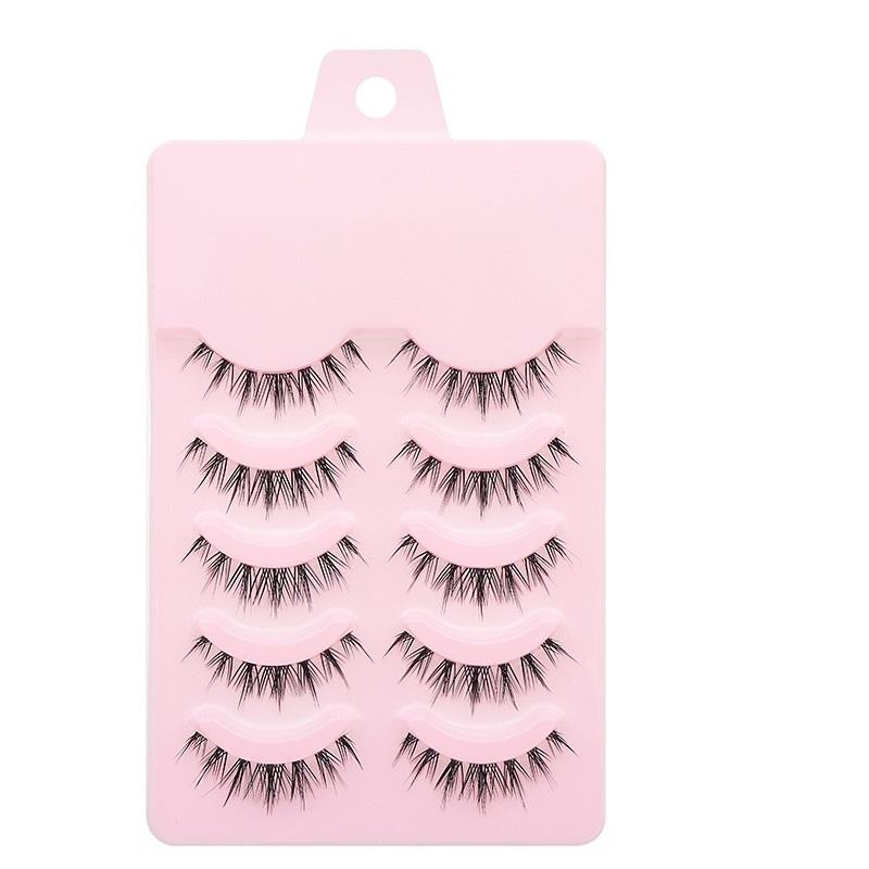 

5 пар ресниц кошачий глаз искусственные норковые ресницы натуральные длинные ресницы манга накладные ресницы макияж