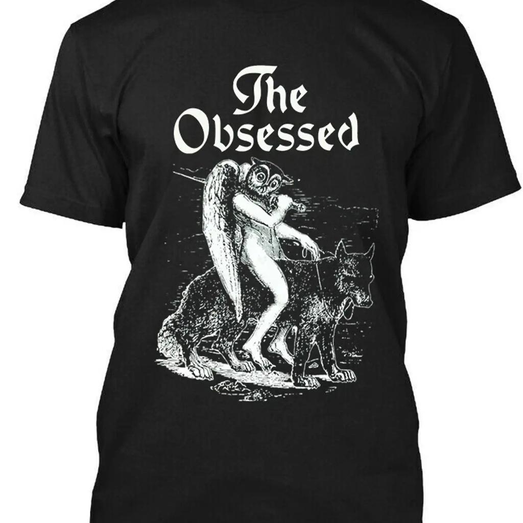 New Popular The Obsessed American Vintage Art Logo T Shirt Vintage Stylish Slightly Breathable Fashion Designer Clothes