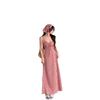 Halter Red Plaid Suspender Dress Women's Summer New French Pastoral Slim Waist Slim Skirt