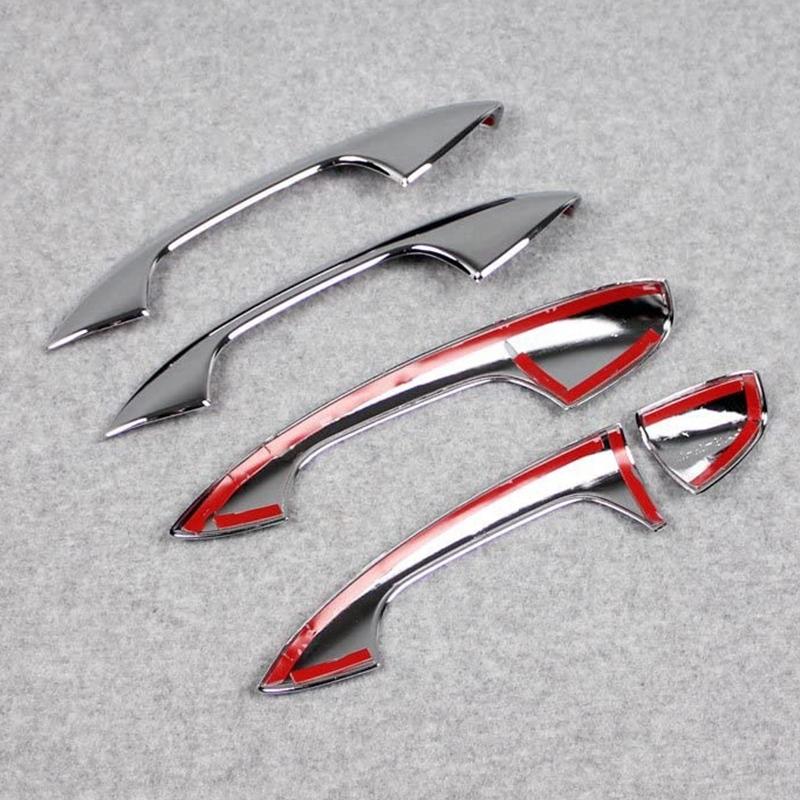 SXR-Fit For Mercedes Benz GLC GLC300 2016 2017 2018 Chrome Door Handle Cover Trim Trims