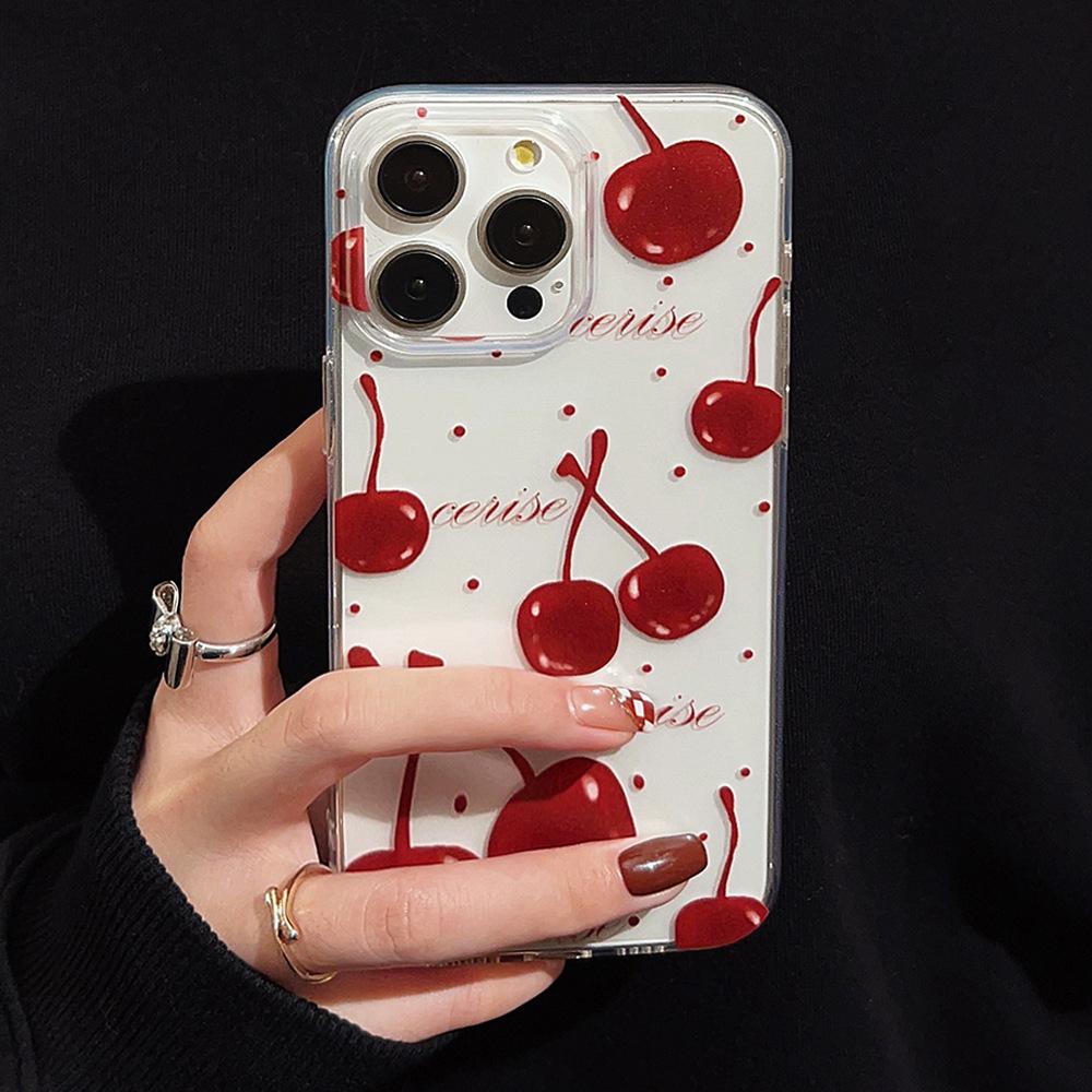 Art Cherry Case for iPhone 17 iPhone 17 Pro Max