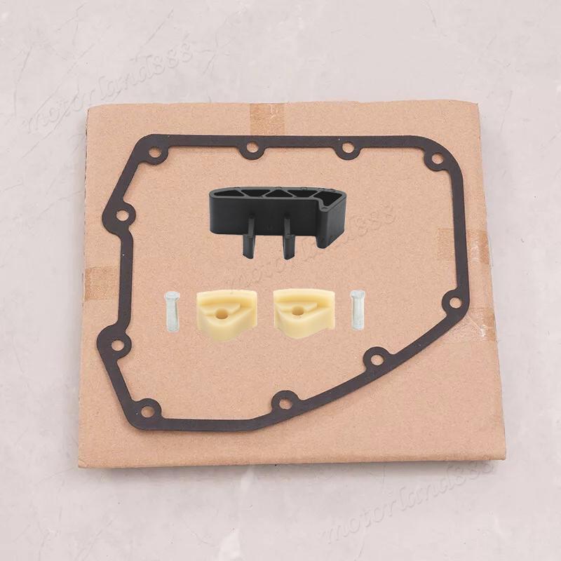 Fits for Harley Softail Timing Chain Tensioner Shoes Cam Guide Cover Gasket Kit